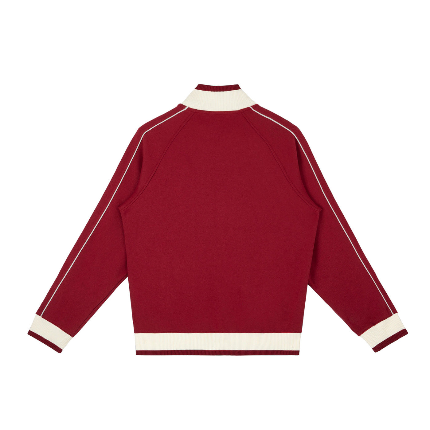SM Insignia Trim Track Jacket carmine back