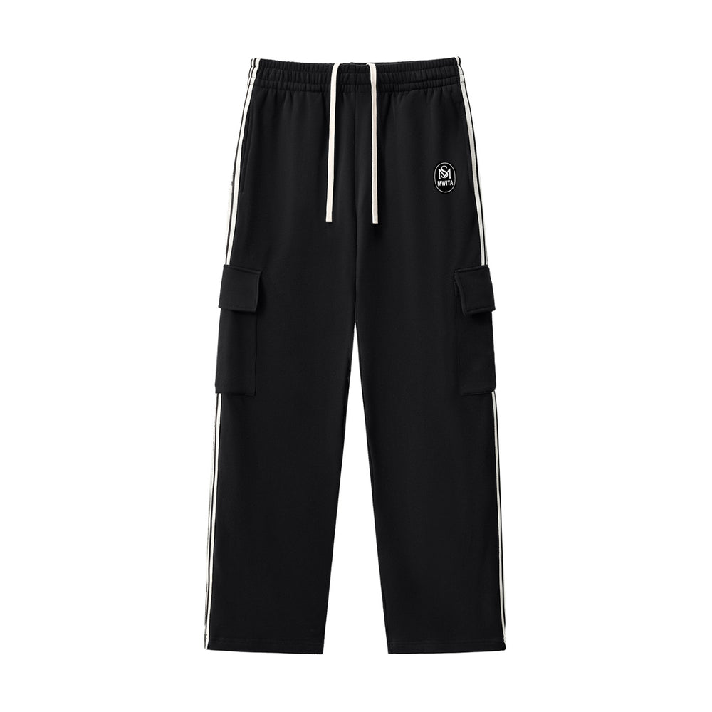 SM Insignia Utility Sweatpants black front