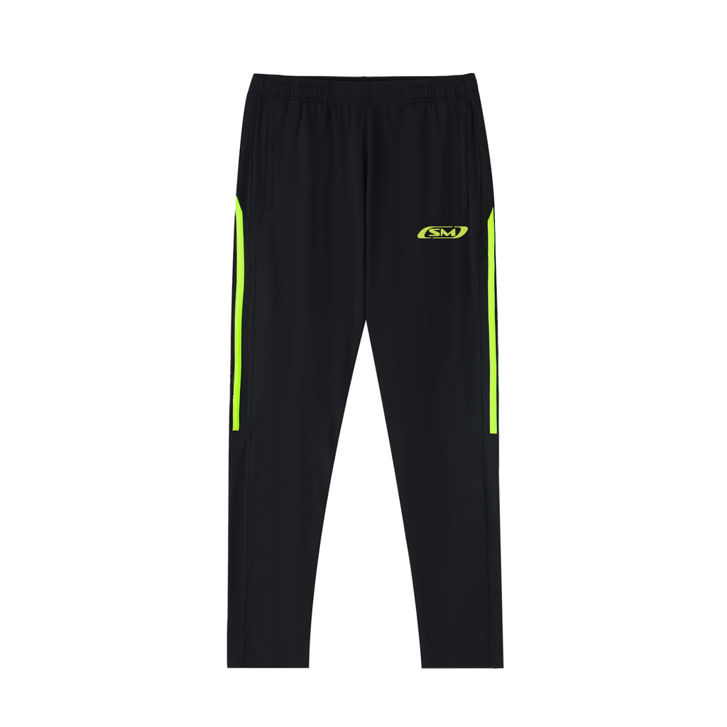 SM Motion Stripe Track Trousers black front
