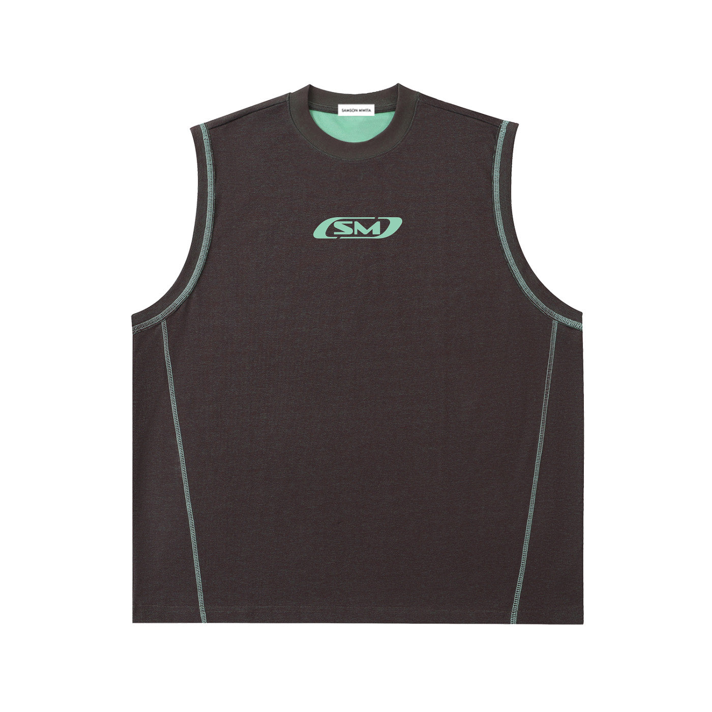 SM Motion Tank Top coffee front