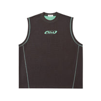 SM Motion Tank Top coffee front