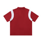 SM Sig. Panel Polo T-shirt red back