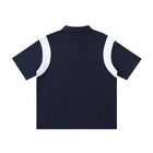 SM Sig. Panel Polo T-shirt navy back