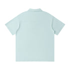 SM Sig. Quarter-Zip Polo T-shirt blue back