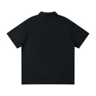SM Sig. Quarter-Zip Polo T-shirt black back