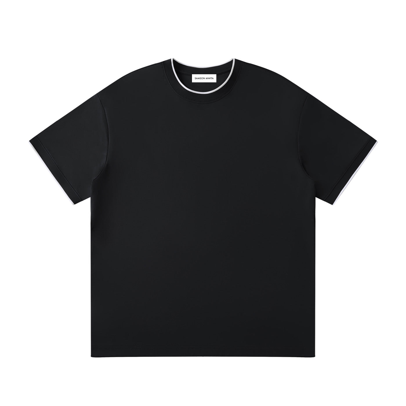 SM Sunwash T-shirt black front