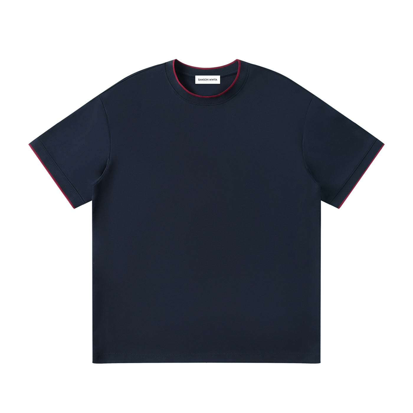 SM Sunwash T-shirt navy front