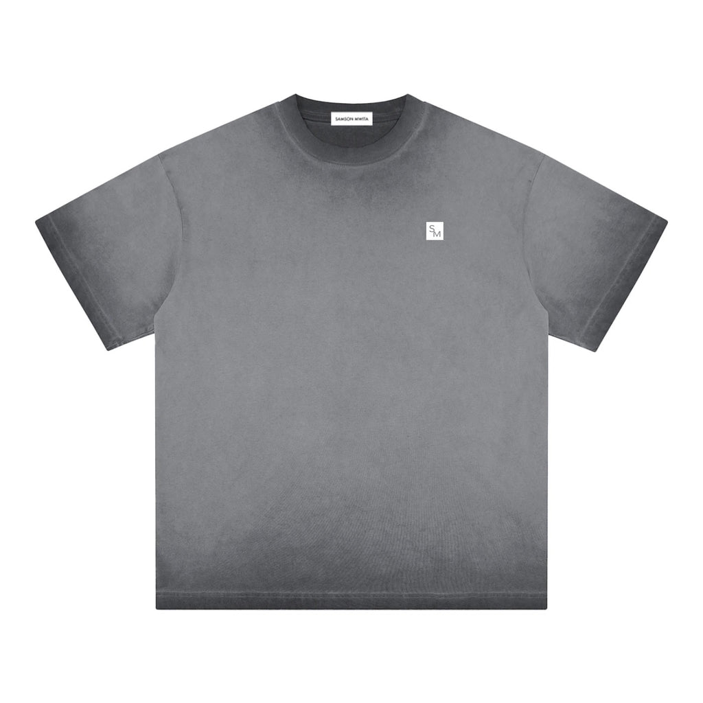 SM Sig. Reverse Dyed T-shirt charcoal