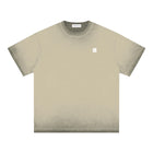 SM Sig. Reverse Dyed T-shirt sand front