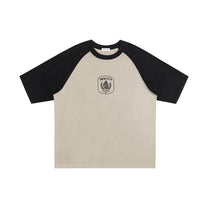 SM Royal Emblem T-shirt camel front