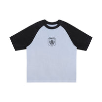 SM Royal Emblem T-shirt powder blue front