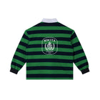 SM Royal Emblem Rugby Polo T-shirt green back