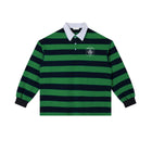 SM Royal Emblem Rugby Polo T-shirt green front