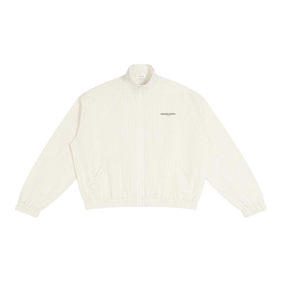 SM Axis Jacket oat grey front