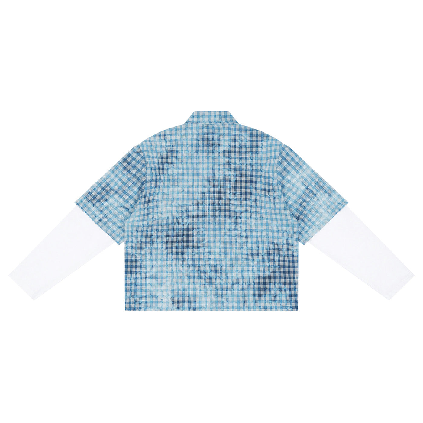 SM Eternal Fleur Mirage Shirt blue back