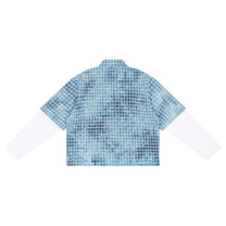 SM Eternal Fleur Mirage Shirt blue back
