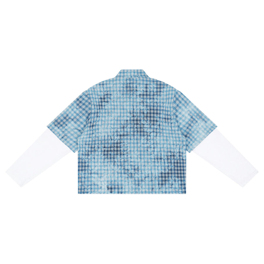 SM Eternal Fleur Mirage Shirt blue back