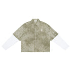 SM Eternal Fleur Mirage Shirt green front