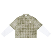 SM Eternal Fleur Mirage Shirt green front