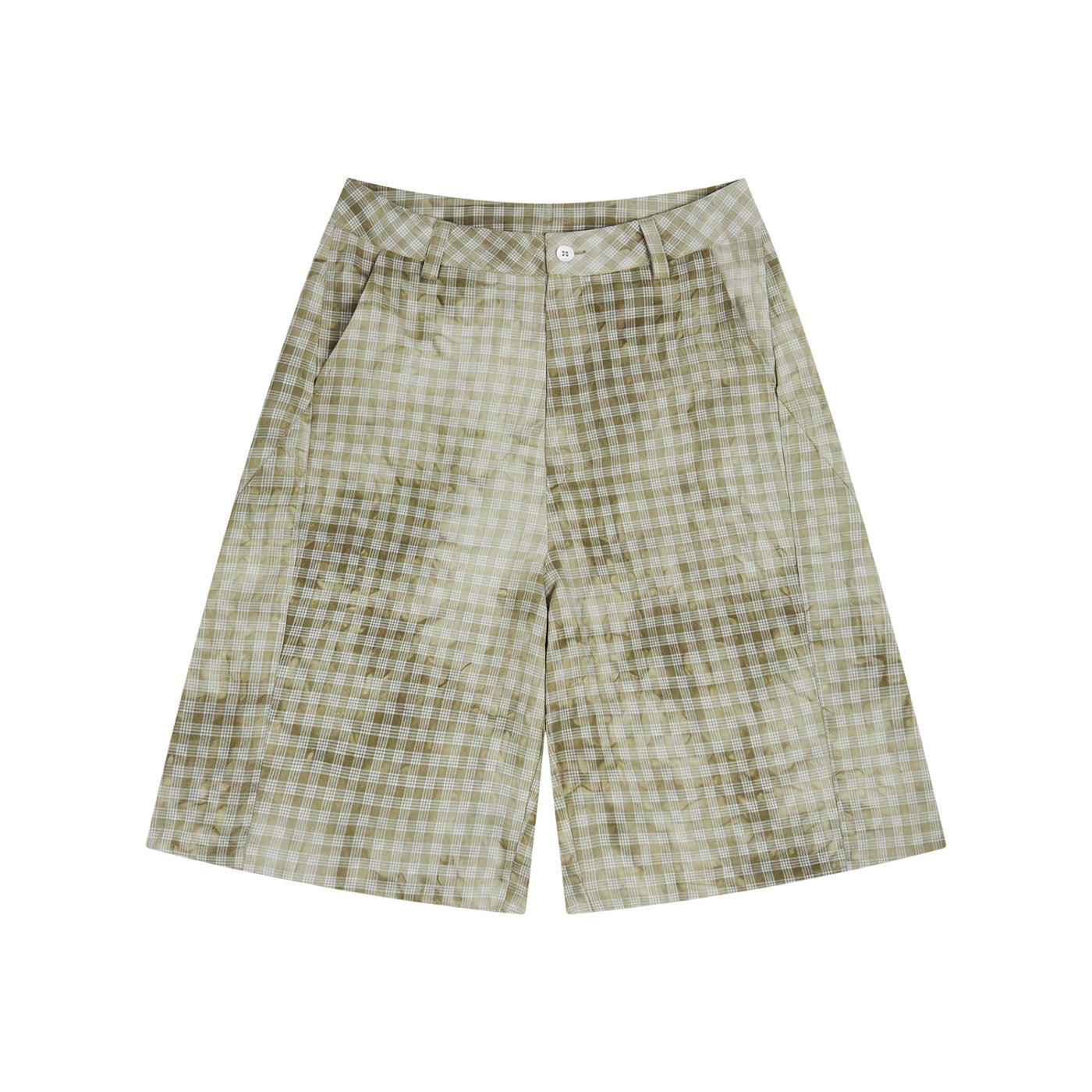 SM Eternal Fleur Mirage Shorts green front