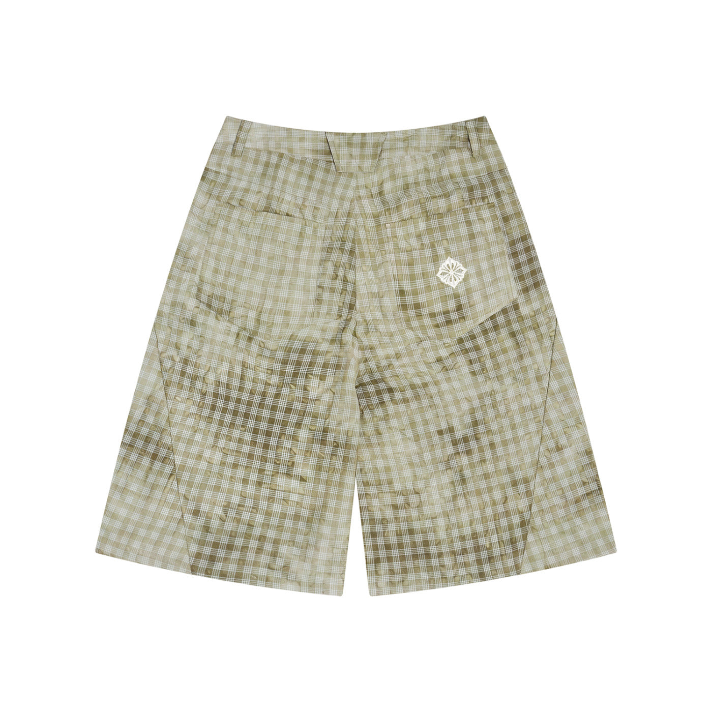 SM Eternal Fleur Mirage Shorts green back