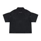 SM Shadowline Denim Zip T-shirt black back