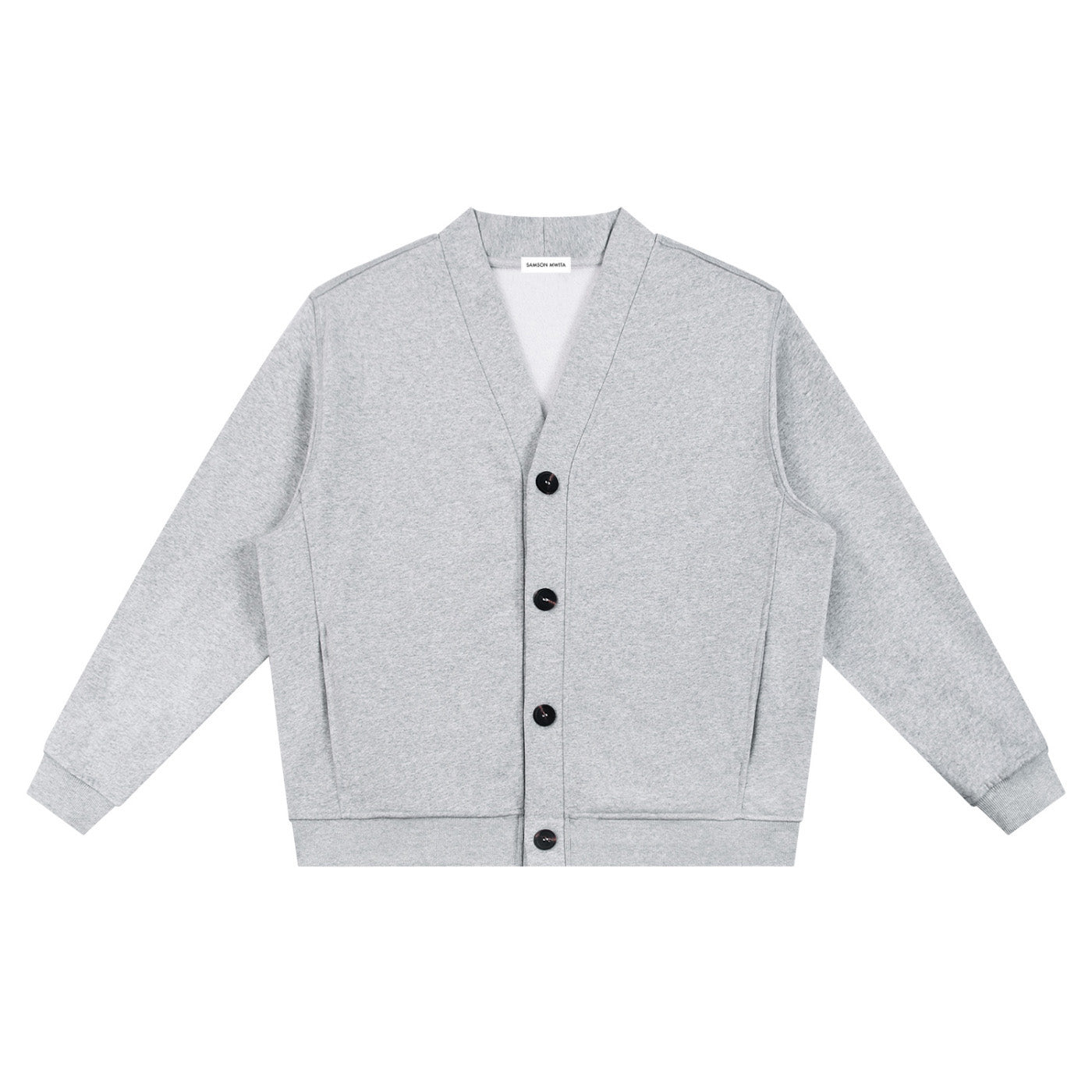 SM Sig. Cardigan grey front