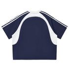 SM Cosmic Bloom T-shirt navy back