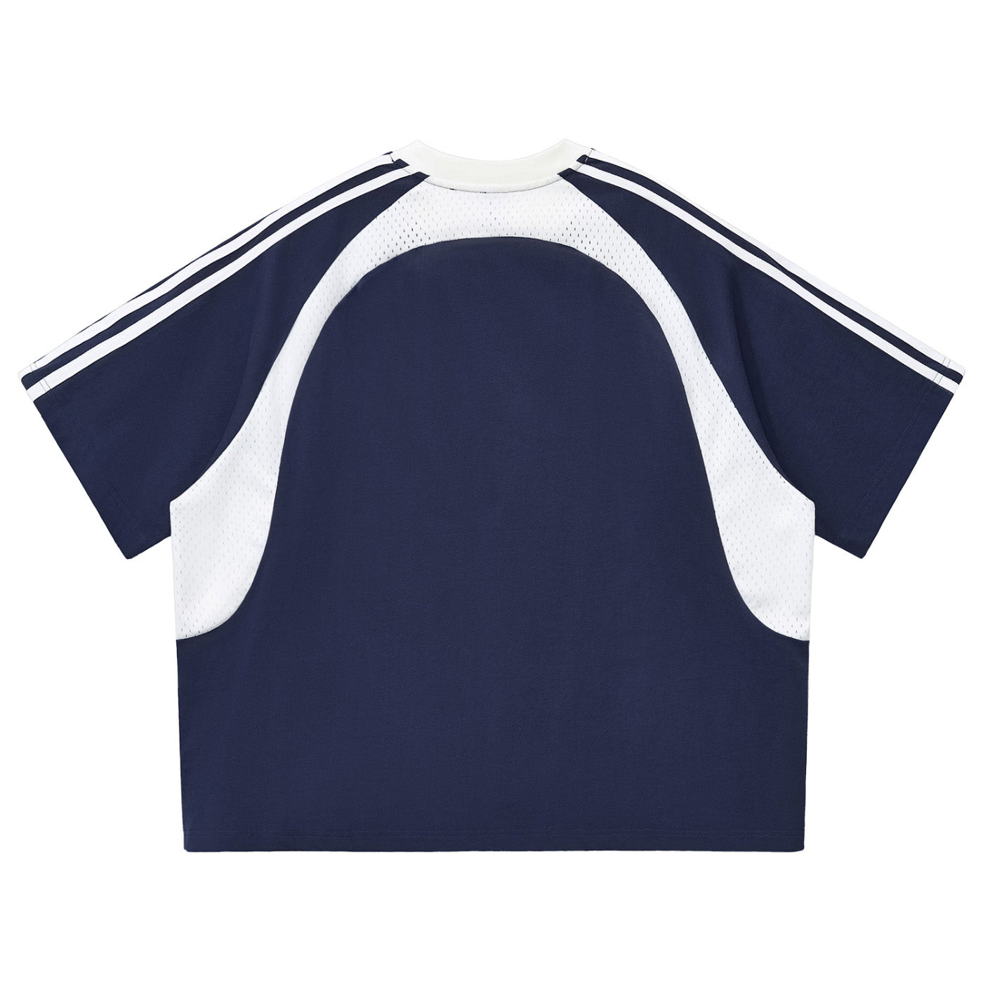SM Cosmic Bloom T-shirt navy back