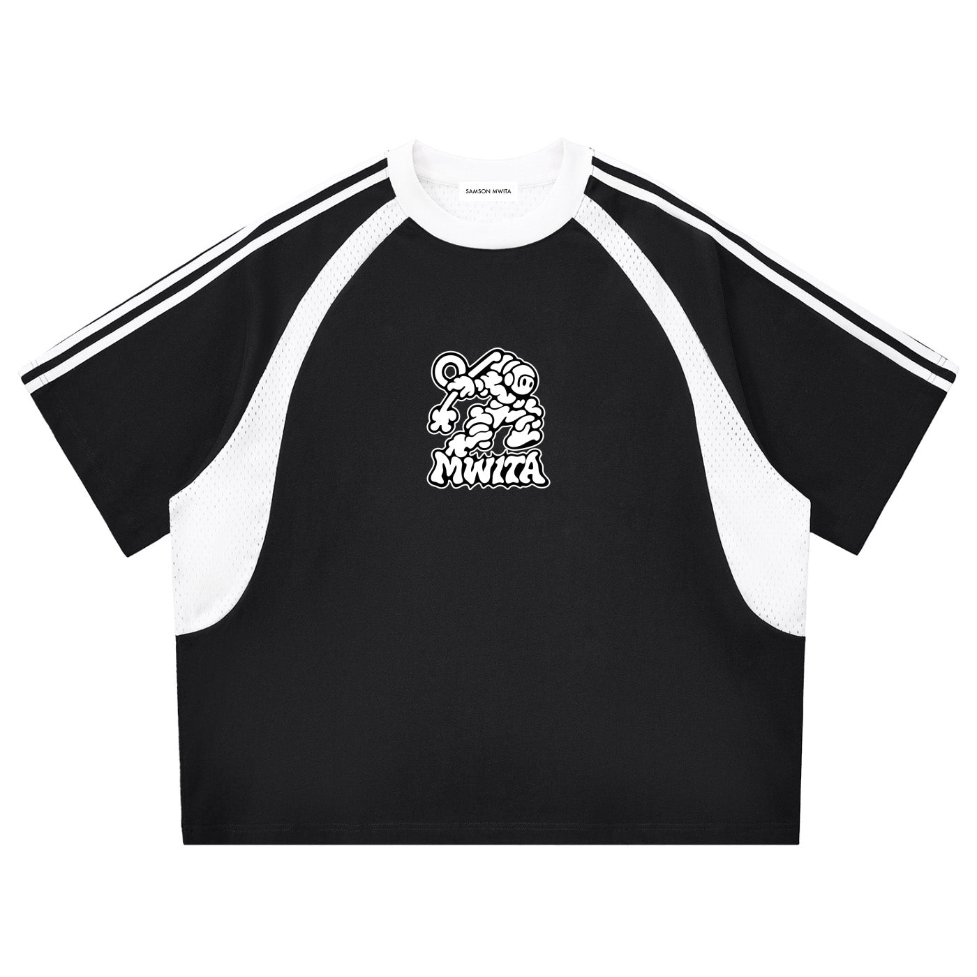 SM Cosmic Bloom T-shirt black front