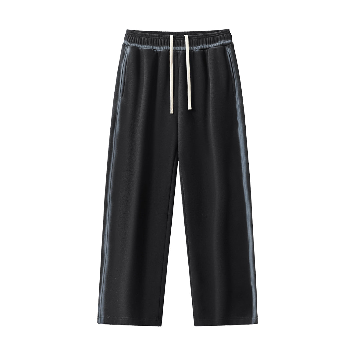 SM Grid Fleur Sweatpants charcoal front