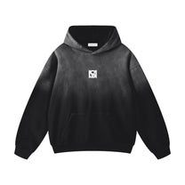SM Monkey Wash Hoodie black back