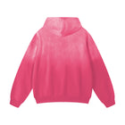 SM Monkey Wash Hoodie pink back