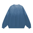 SM Monkey Wash Sweatshirt denim back