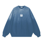 SM Monkey Wash Sweatshirt denim front