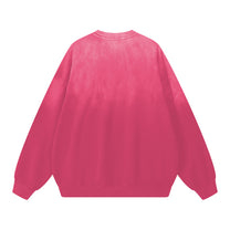 SM Monkey Wash Sweatshirt pink back
