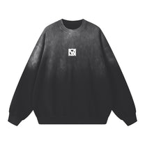 SM Monkey Wash Sweatshirt black front