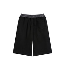 SM Plaid Shorts black back