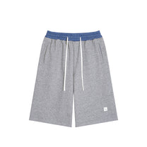 SM Plaid Shorts grey front