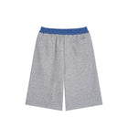 SM Plaid Shorts grey back