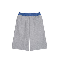 SM Plaid Shorts grey back