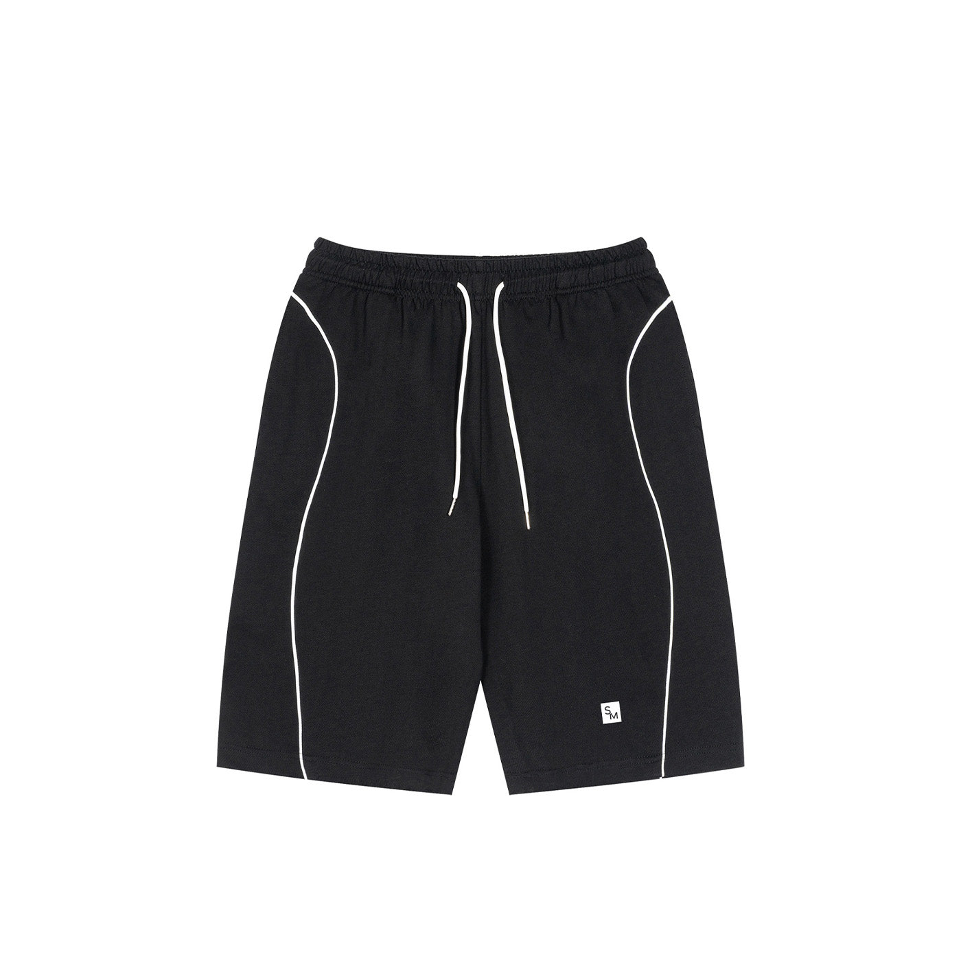 SM Sig. Arc Panel Shorts black front