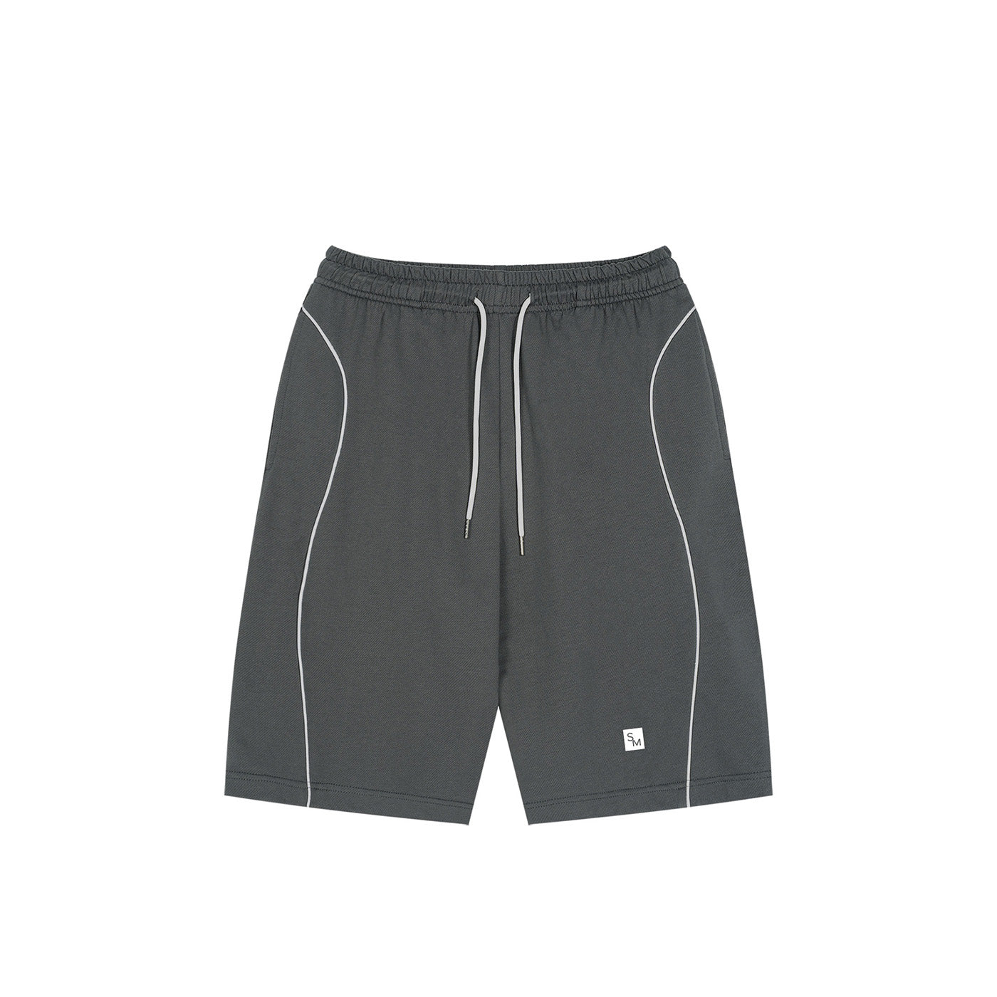 SM Sig. Arc Panel Shorts grey front