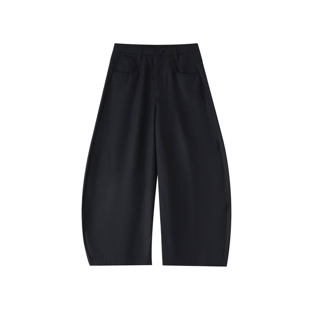 SM Curved Trousers black front