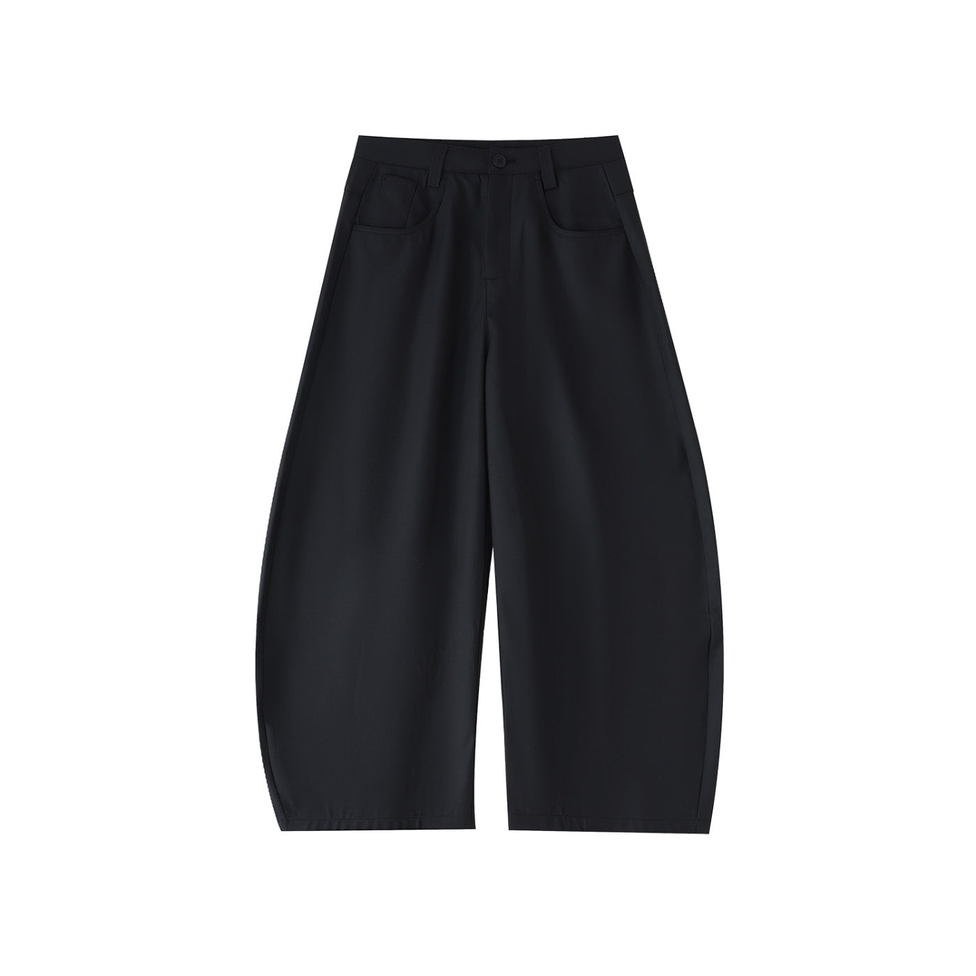 SM Curved Trousers black front