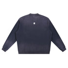 SM Sig. Shadow Fade Bomber Jacket dark purple back