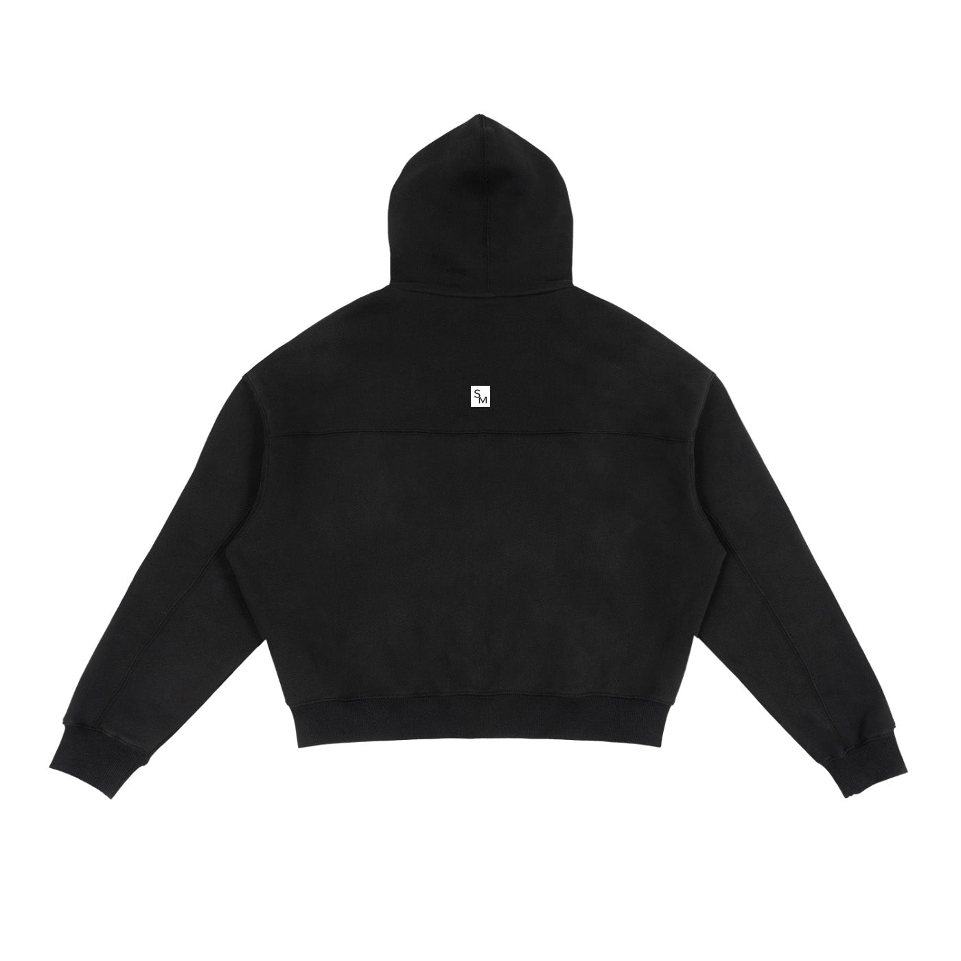 SM Shadow Pulse Hoodie black back