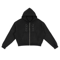 SM Shadow Pulse Hoodie black front