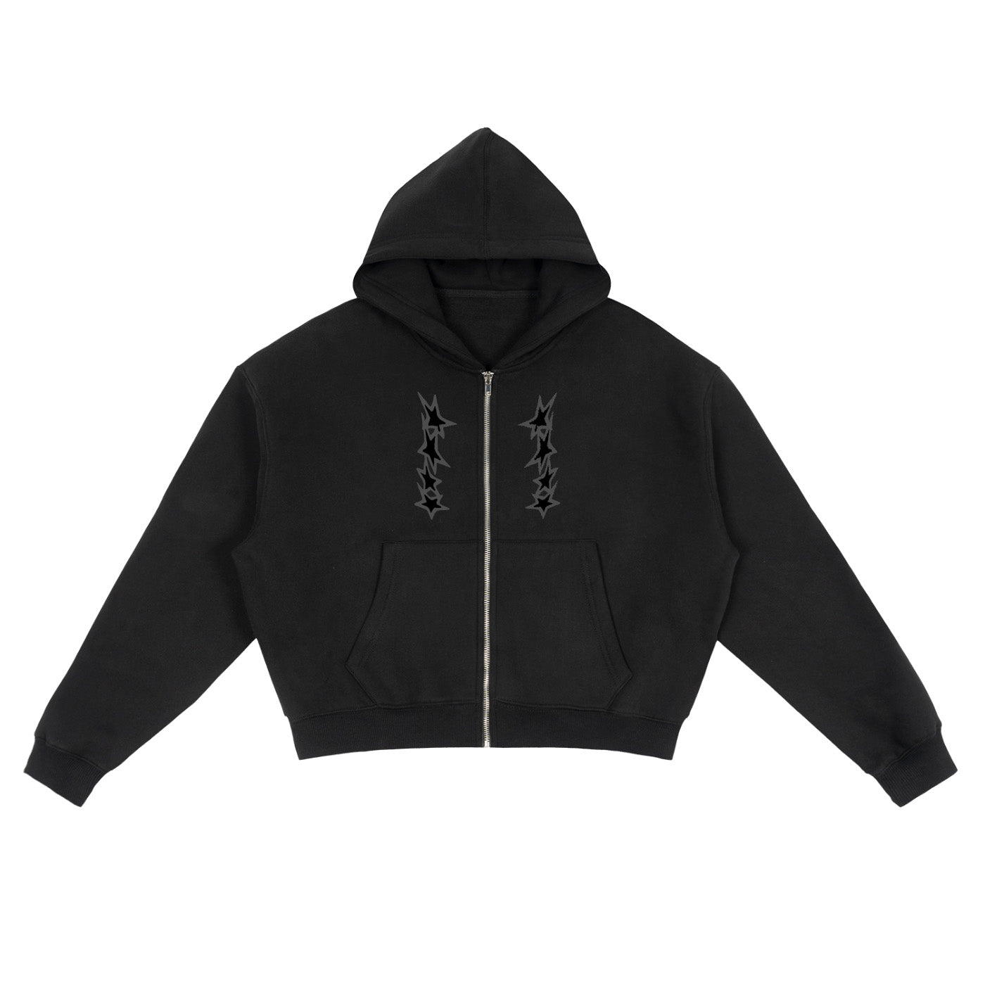 SM Shadow Pulse Hoodie black front
