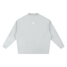 SM Sig. Knitted Round Neck Sweatshirt solitude back